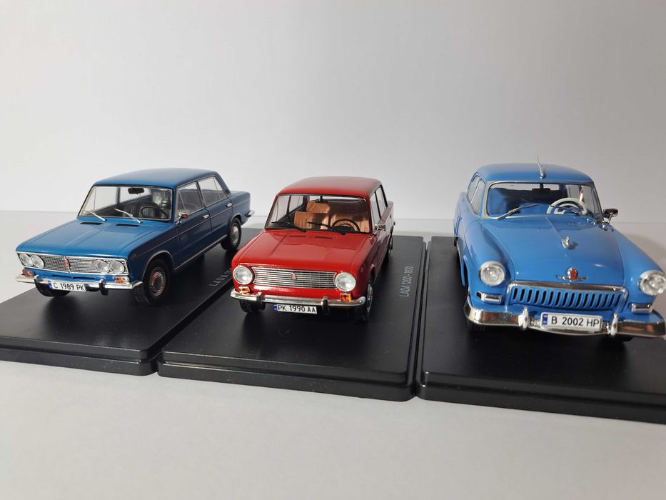 ЛАДА / LADA,  мащаб 1:24 с рег. номера по избор