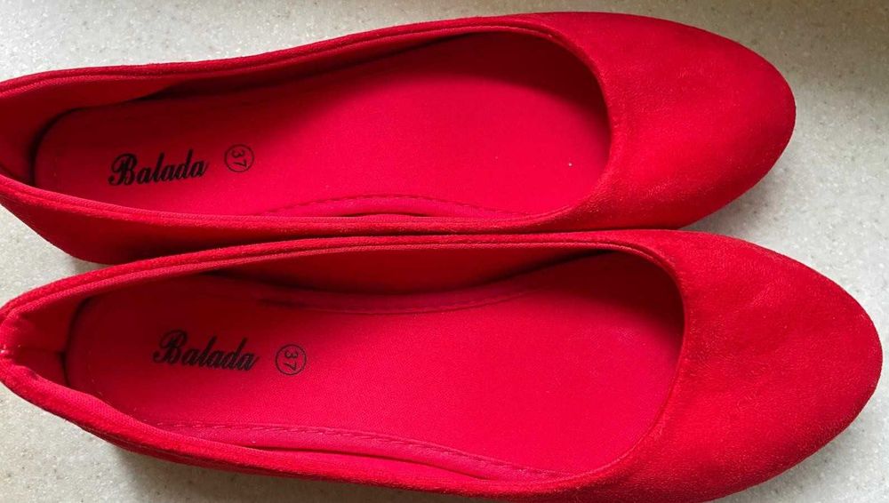 Balerini dama imitatie piele intoarsa nr.37