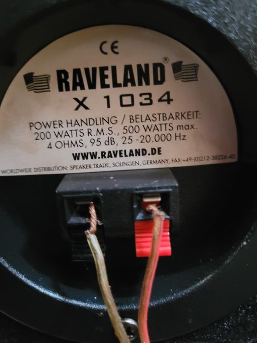 Boxe audio Raveland