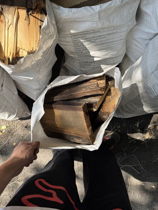 Дрова на зиму для печи