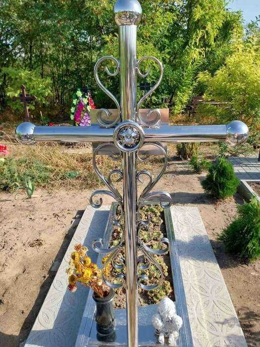 Cruci si garduri din inox pentru cimitir funerarii accesorii