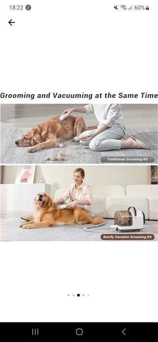 Aspirator 3in1 pentru toaletarea animalelor de companie SeveShop