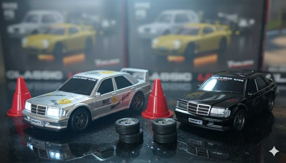 Дрифт РЦ Количка с Дистанционно Mercedes Benz 190E