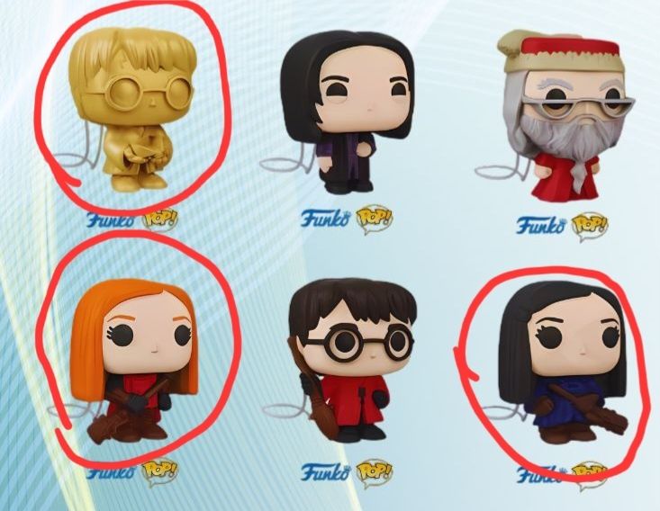 Киндер гарри поттер фигурки