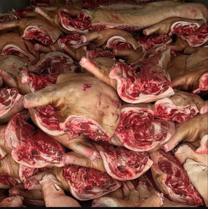Свежее казахстанское мясо свинины