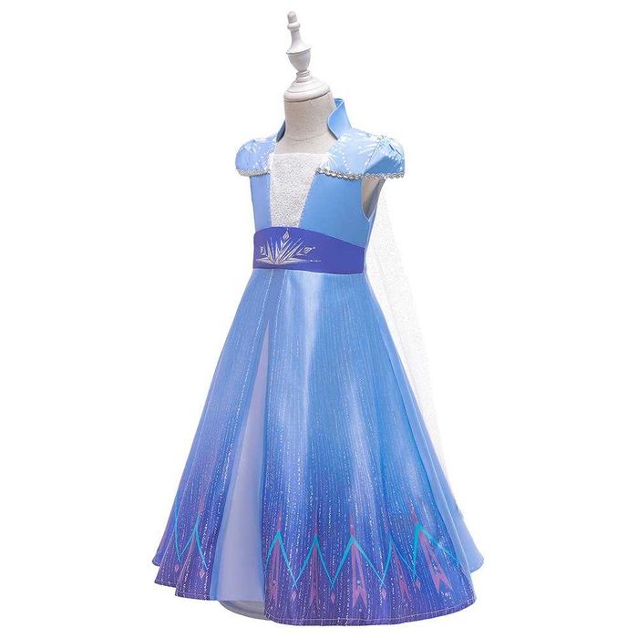 Rochie Elsa Frozen 2 maneca scurta