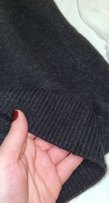 Rochie  stil vesta fără maneci, 80% lână