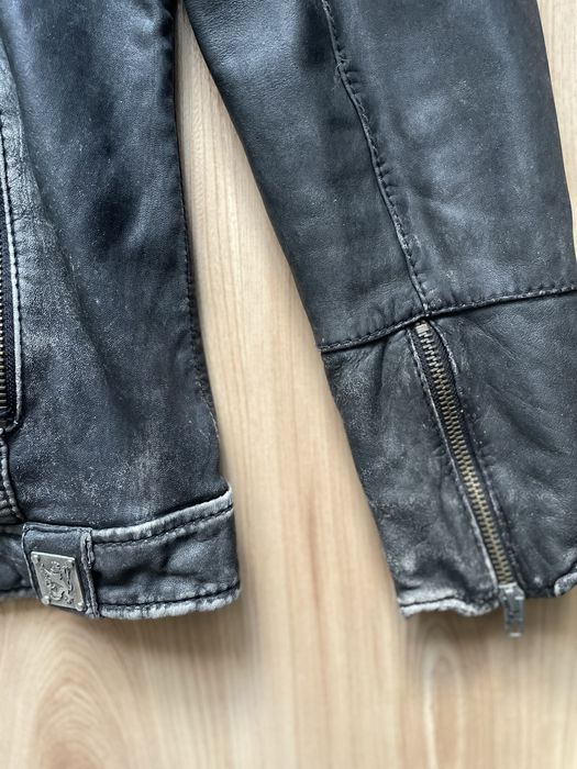 tigha / мъжко кожено(естествена) яке XL