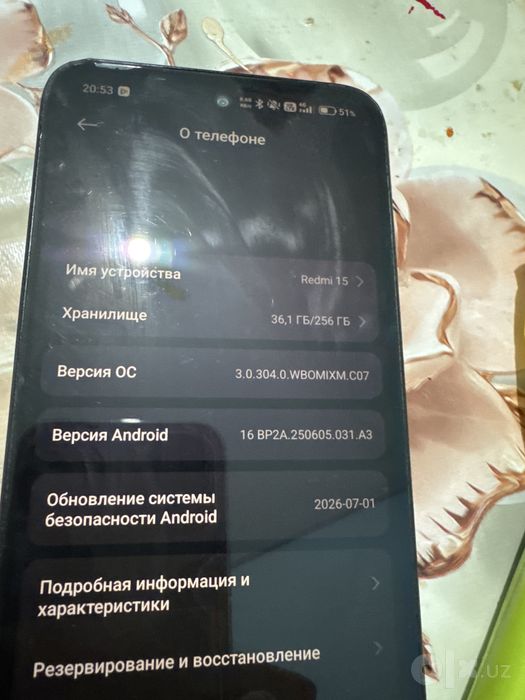 Redmi 15 sotiladi srochna