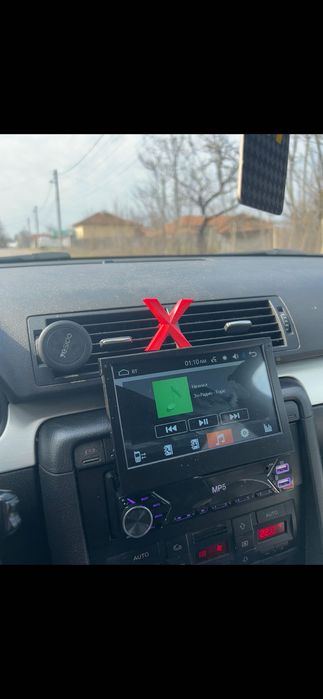 касетофон за кола с bluetooth