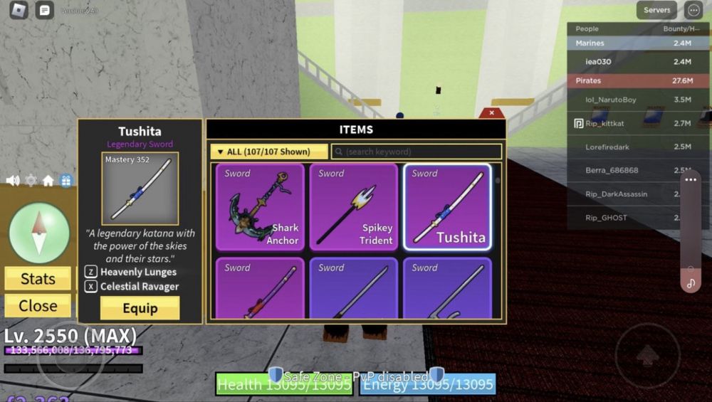 Блокс фрукт аккаунт