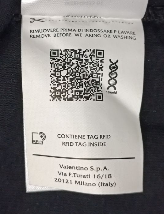 Valentino Tie-Dye Tee оригинална тениска M памучна фланелка