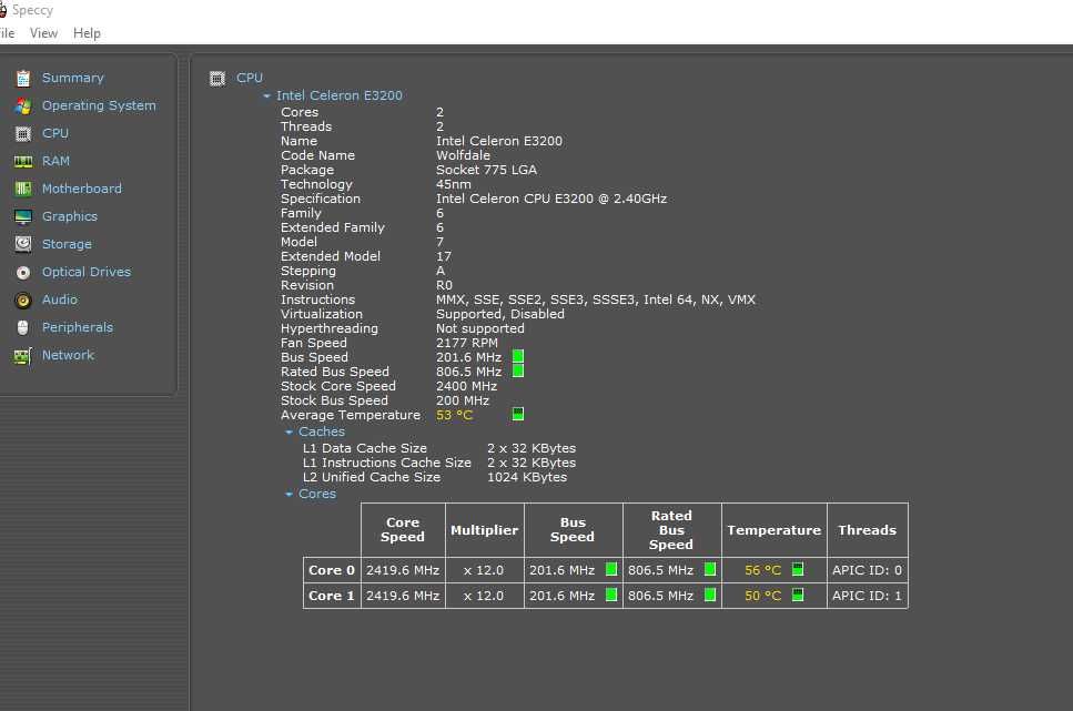 Настолен компютър Intel Celeron 2.40GHz