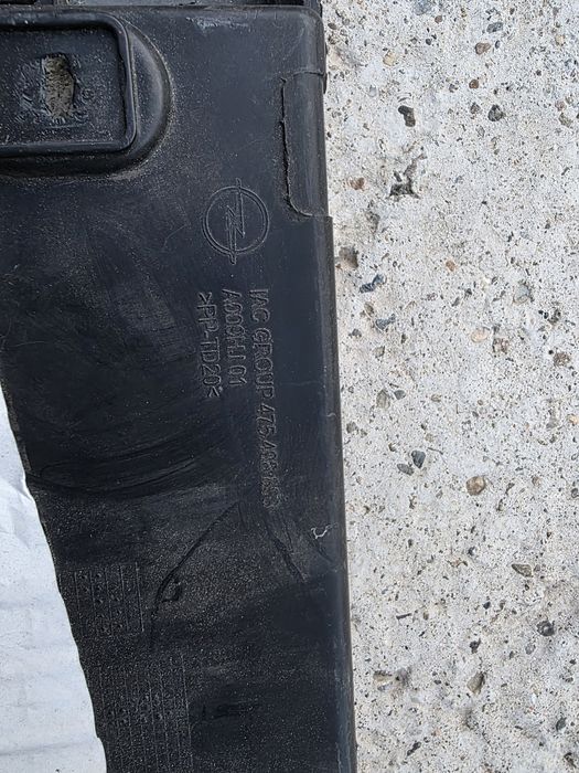 Suport tampon fata (parte superioara, plastic) potrivit OPEL CORSA F