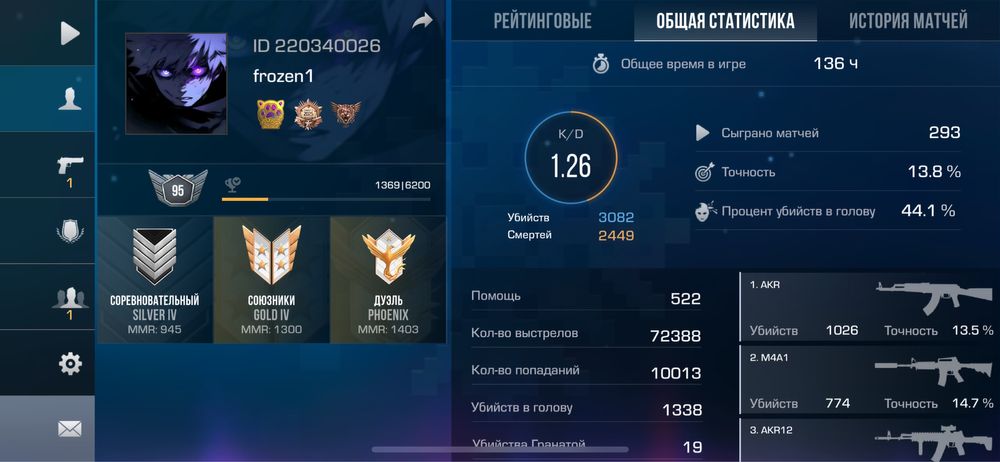 Аккаунт в standoff 2