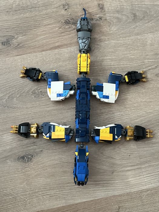 Lego электрический дракон самоделка