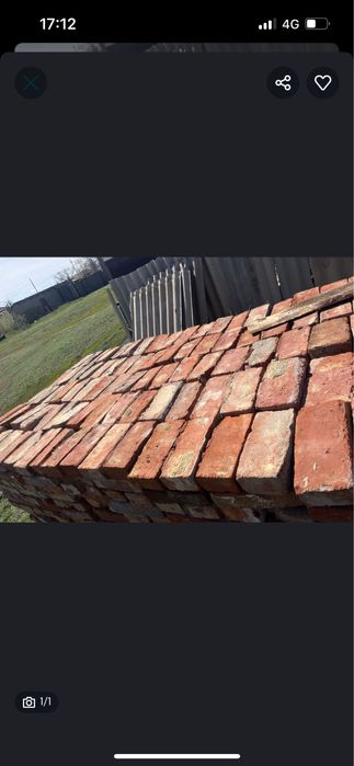 Продам б/у кирпич 100тг