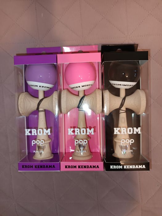 Pachet cadou Kendama Krom Pop-roz