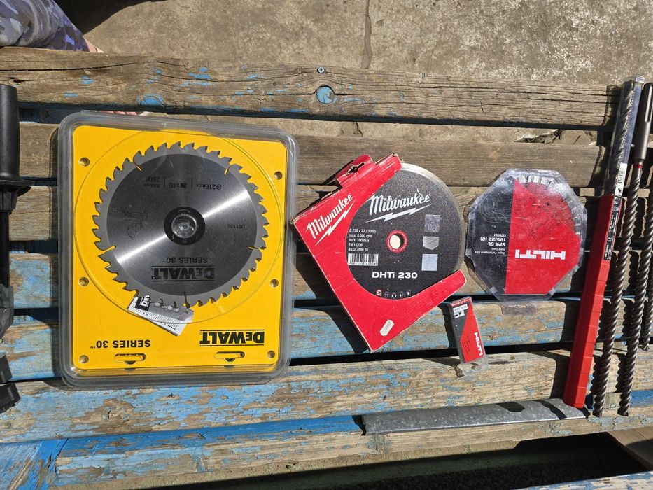 Acesorii hilti, milwaukee, dewalt