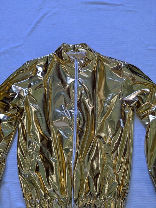 XXL. Bomber. Geacă aurie. Party people.