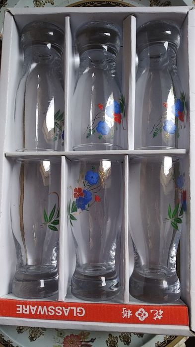 Бокалы 6   штука