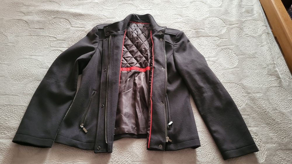 Осеннее шертяное пальто