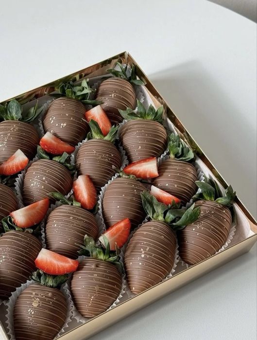 Клубника в шоколаде