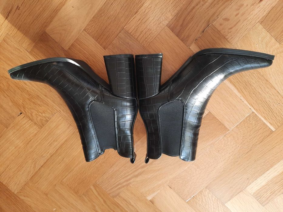 Botine cu toc, KIABI, 37, noi