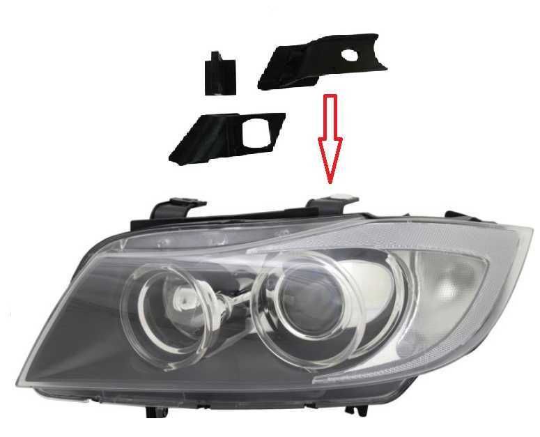 Ремонтен комплект щипки за фар BMW 3 E90 E91 бмв 3 е 90 е 91 shtipki