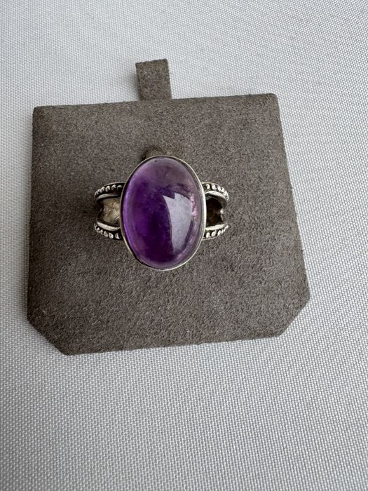 Inel argint ametist
