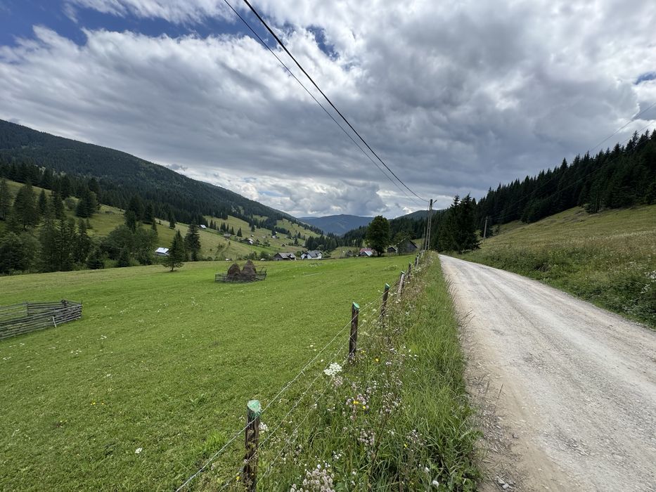Teren de vanzare la munte in Bucovina