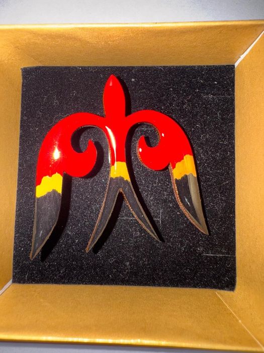 Этно брошки ручной работы