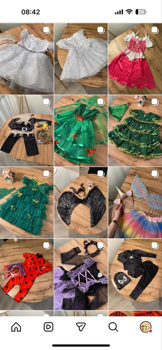 Тематические костюмы девочкам