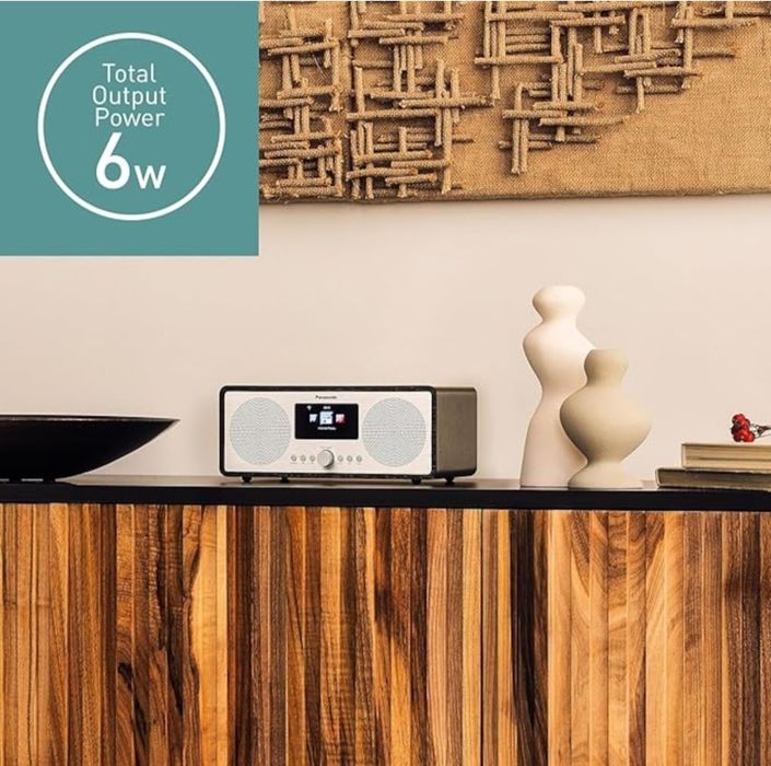 Радио Panasonic RF-D40EGK-K Интернет и DAB+/FM с Bluetooth