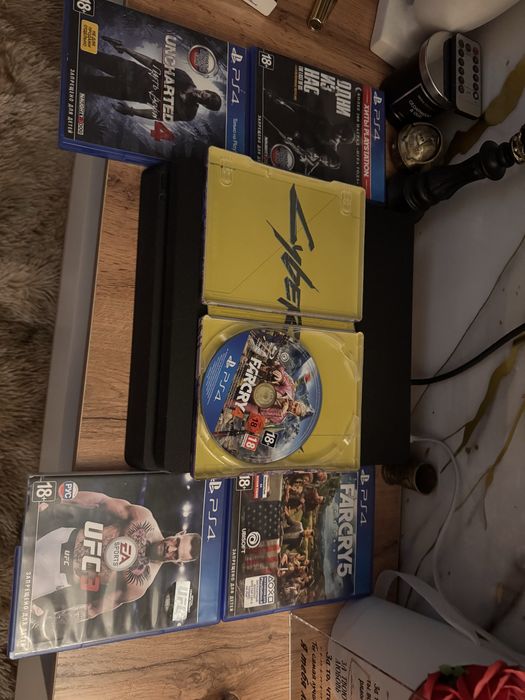 Продам sony Play station slim 1tb с играми