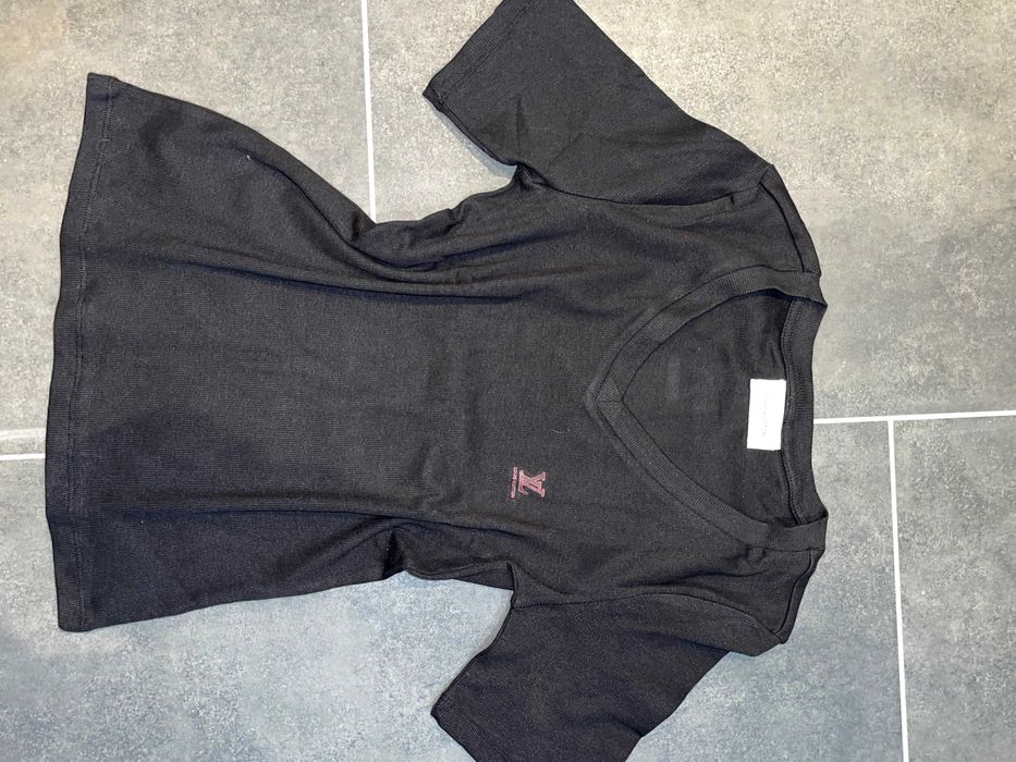 louis vuitton тениска черна нова не носена Луи вютон LV