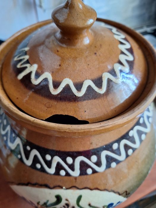 Oală de lut pentru sarmale