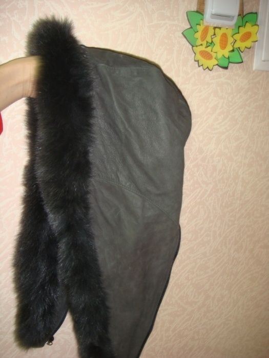 Плащ кожаный женский (Сделано в Корее)