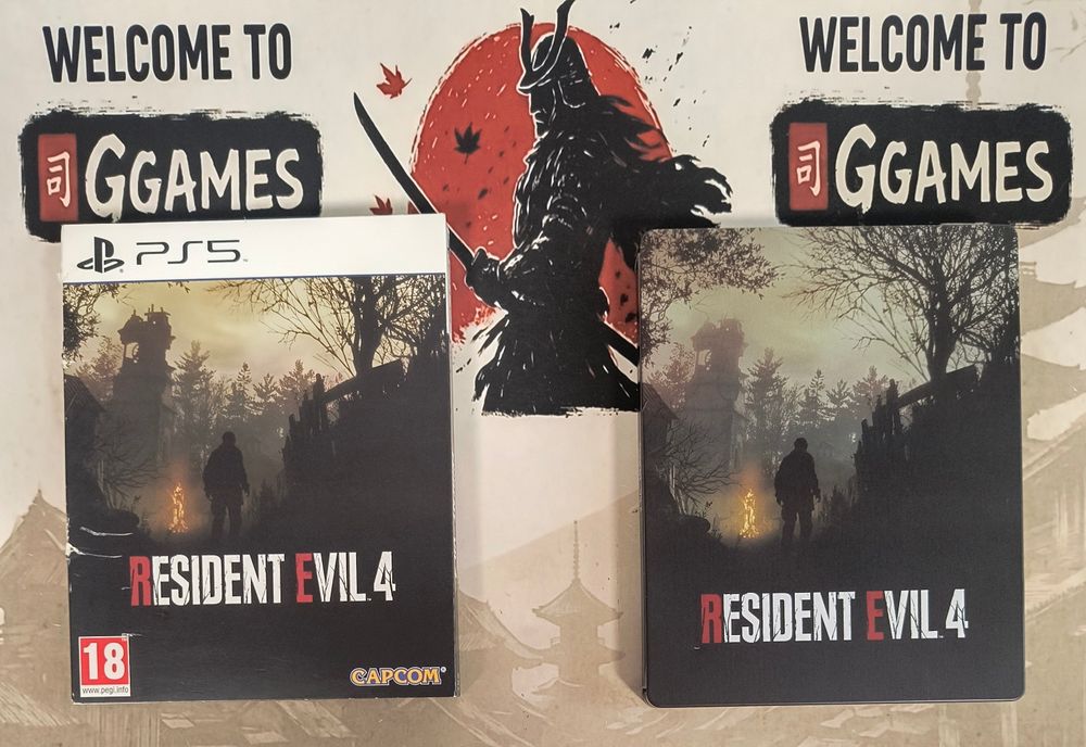 Resident Evil 4 Steelbook PS5