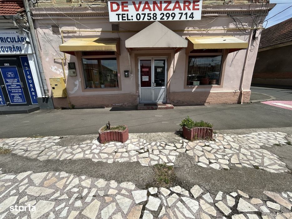 Vand spatiu (fost restaurant) Aradul-Nou,pe Calea Timisorii,st.274 mp.