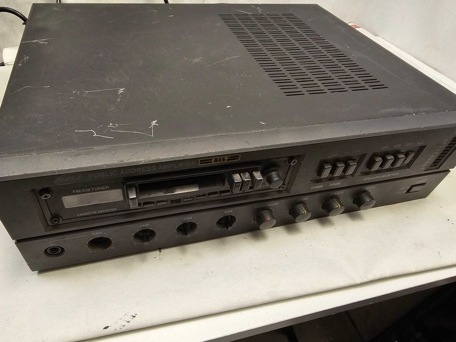 Amplificator Public Address Jedia CPA-3120X | Sistem Audio Profesional cu Tuner și Casetofon