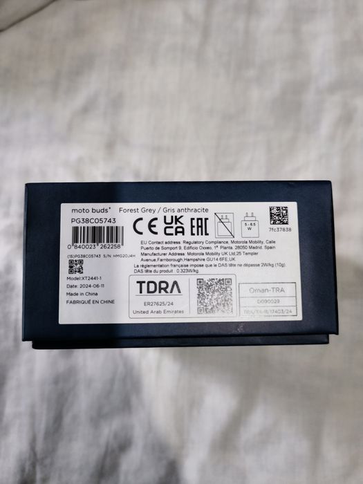 Наушники moto buds+