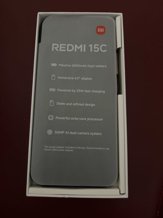 Xiaomi Redmi 15C 8GB RAM / 256GB ROM – NOU, SIGILAT
