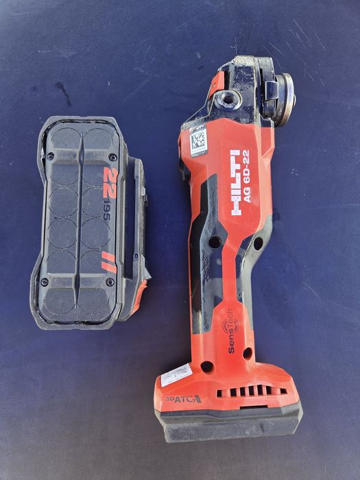 HILTI  AG 6D-22 безкабелен ъглошлайф (125 mm)
