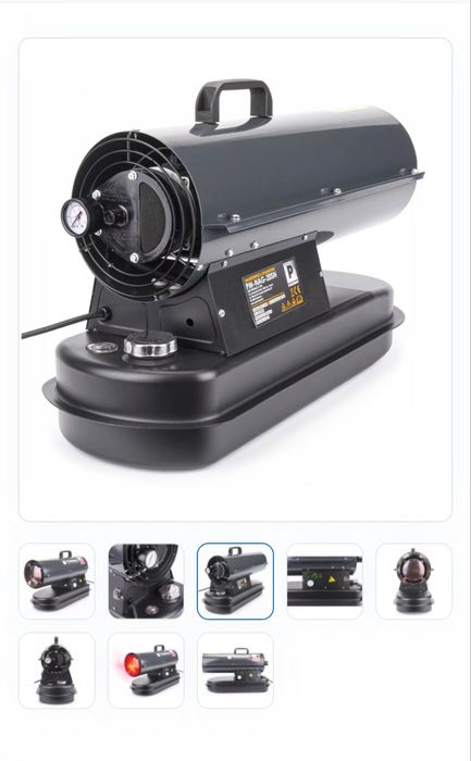 Incalzitor pe baza de motorina 20kw + afisaj LCD