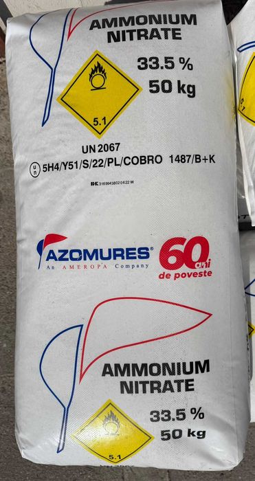Azotat Granulat Amoniu Tg. Mures sac 50 kg