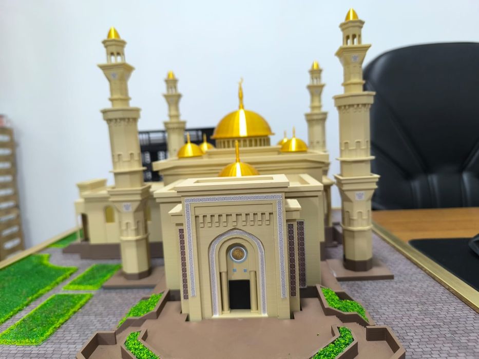 Макет мечети 3д печать