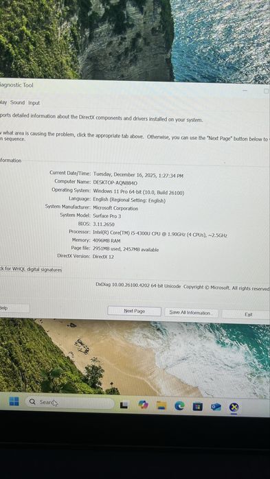 Tableta laptop microsoft surface