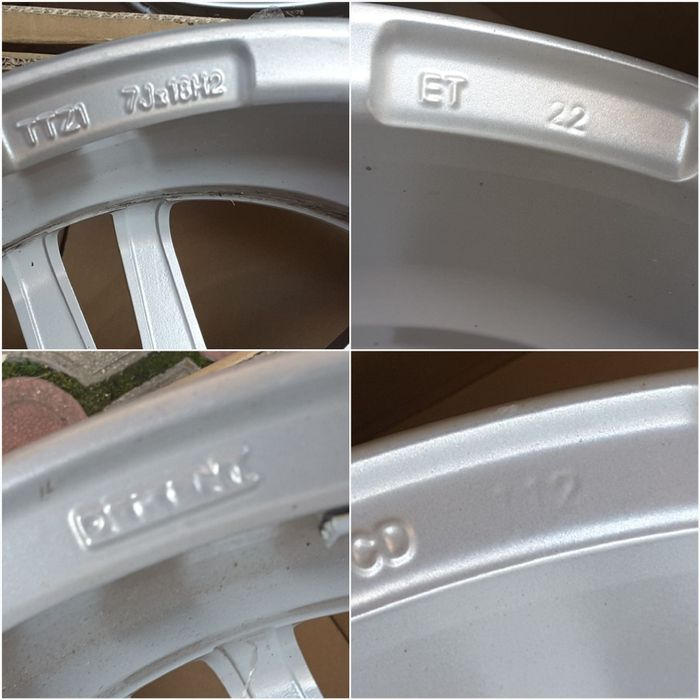 jante aliaj 18; 5x112; Audi A4, A6, Q3, Q5