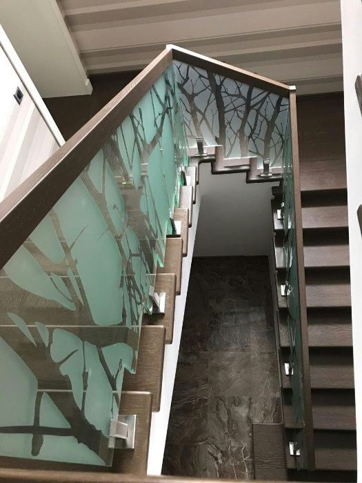 Стеклянные перила и лестничные ограждения